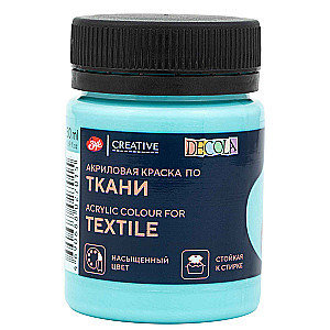 Acrylic Paint for Fabric for Decorative Creativity Decola, 50 ml, mint