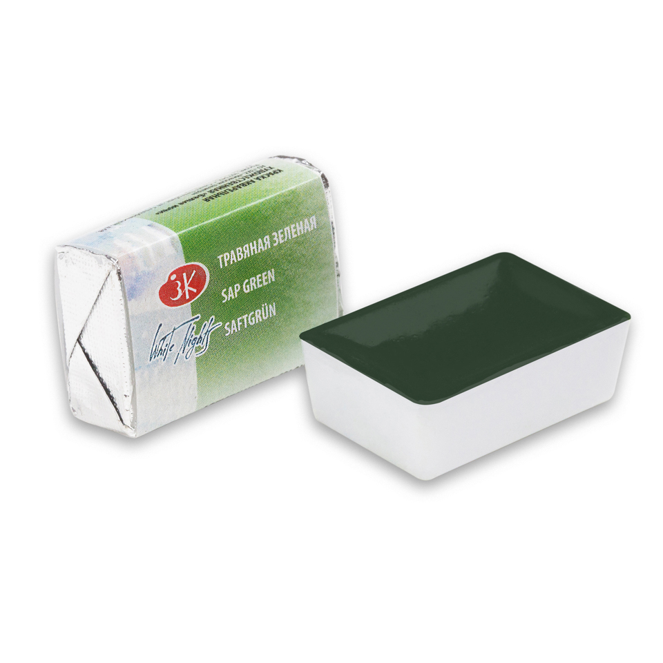 White Nights Artistic Watercolor Paint, 2.5 ml, Herbal Green