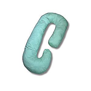 Pregnancy Pillow TYPE C 155x80cm, Light Green