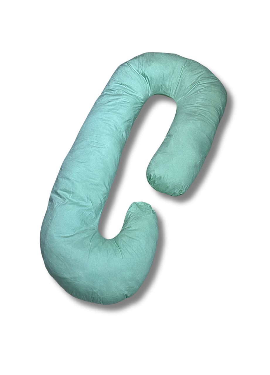 Pregnancy Pillow TYPE C 155x80cm, Light Green