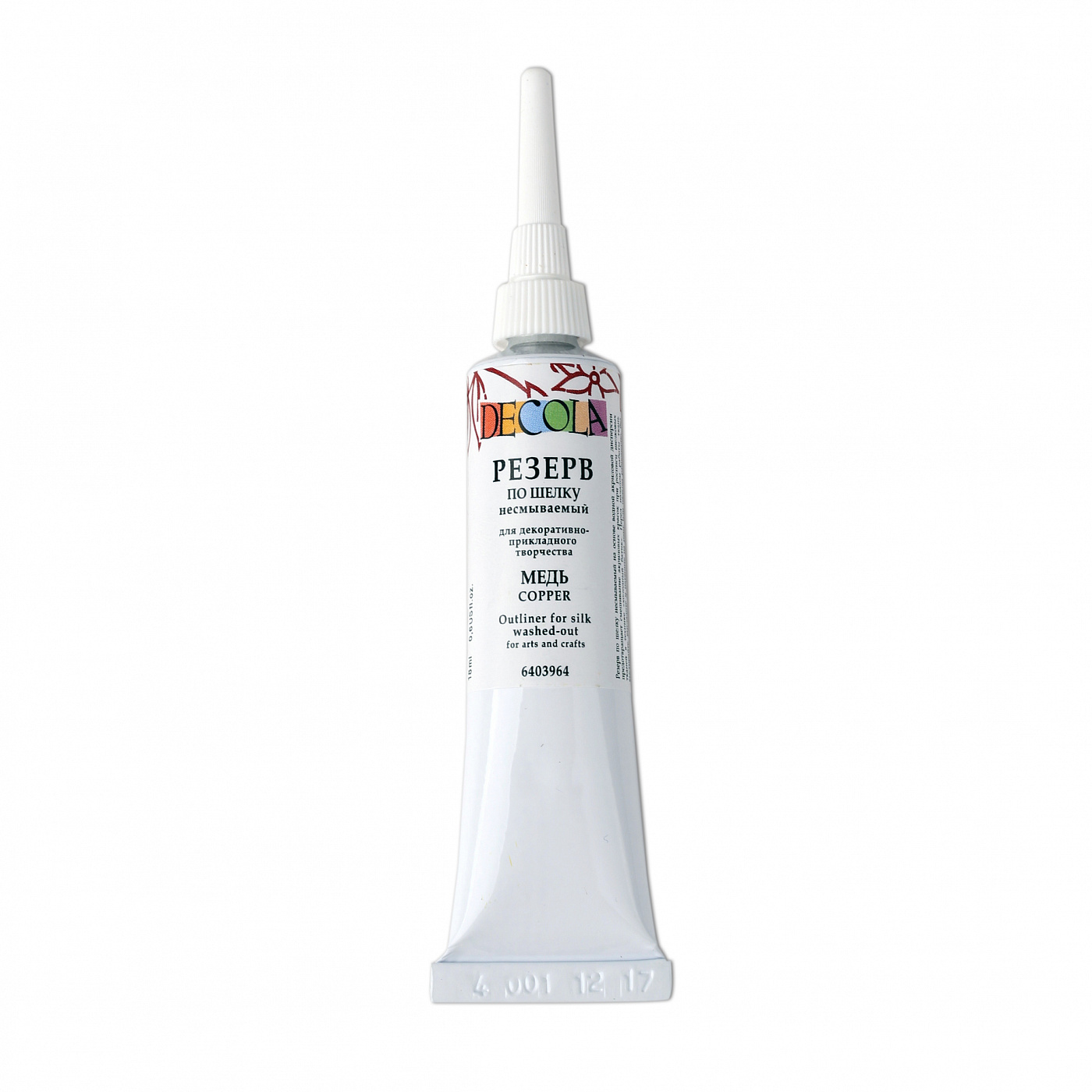 Decola Silk Resist, 18 ml, non-washable, copper