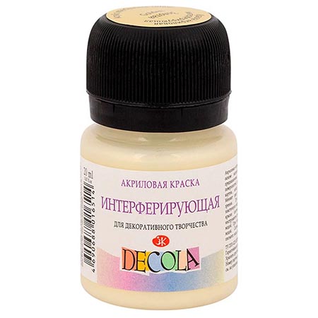 Decola Acrylic Paint, 20 ml, Interfering Gold