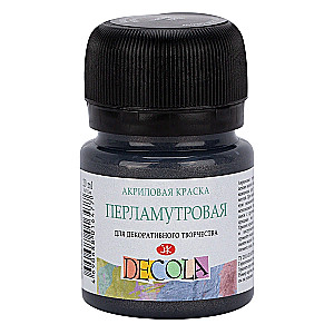 Decola Acrylic Paint, 20 ml, Pearlescent Black