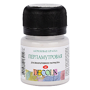Decola Acrylic Paint, 20 ml, Silver-White