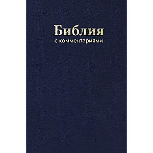 The Bible. Books of the Holy Scriptures of the Old and New Testament. In the Synodal translation with comments