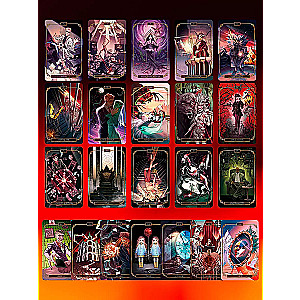 Mystic Drama Tarot. Tarot of the Dark Path (78 cards and guide)
