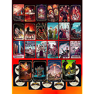 Mystic Drama Tarot. Tarot of the Dark Path (78 cards and guide)