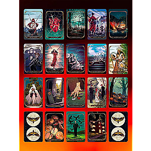 Mystic Drama Tarot. Tarot of the Dark Path (78 cards and guide)