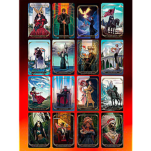 Mystic Drama Tarot. Tarot of the Dark Path (78 cards and guide)
