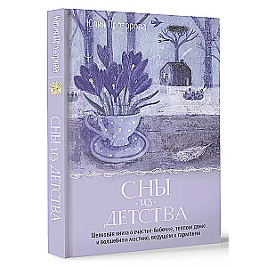 Dreams from Childhood. A Silk Book about Happiness-Butterfly, a Warm Home, and a Magical Bridge Leading to Harmony
