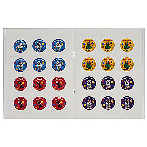 Copybooks with reward stickers Buba. Writing syllables and words
