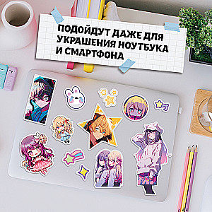 Anime Stickers. Star Dreams