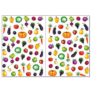 Reusable Stickers "What Grows Where?"