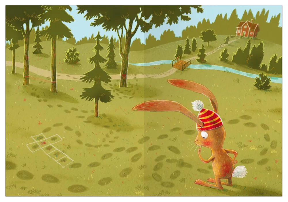 Hibiscus the Hare and the Carrot Thief