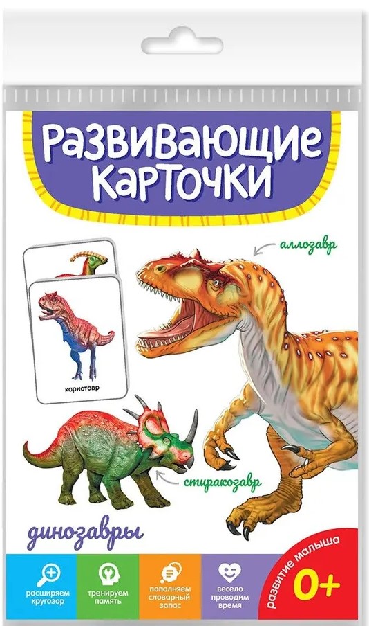 Educational Cards Dinosaurs