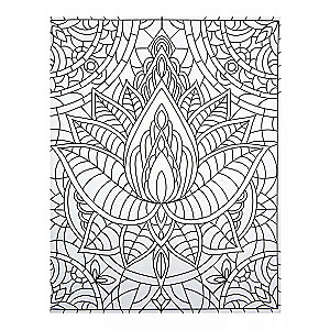 Stained Glass Coloring Enchanting Mandalas