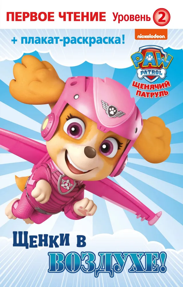 Paw Patrol. Puppies in the Air