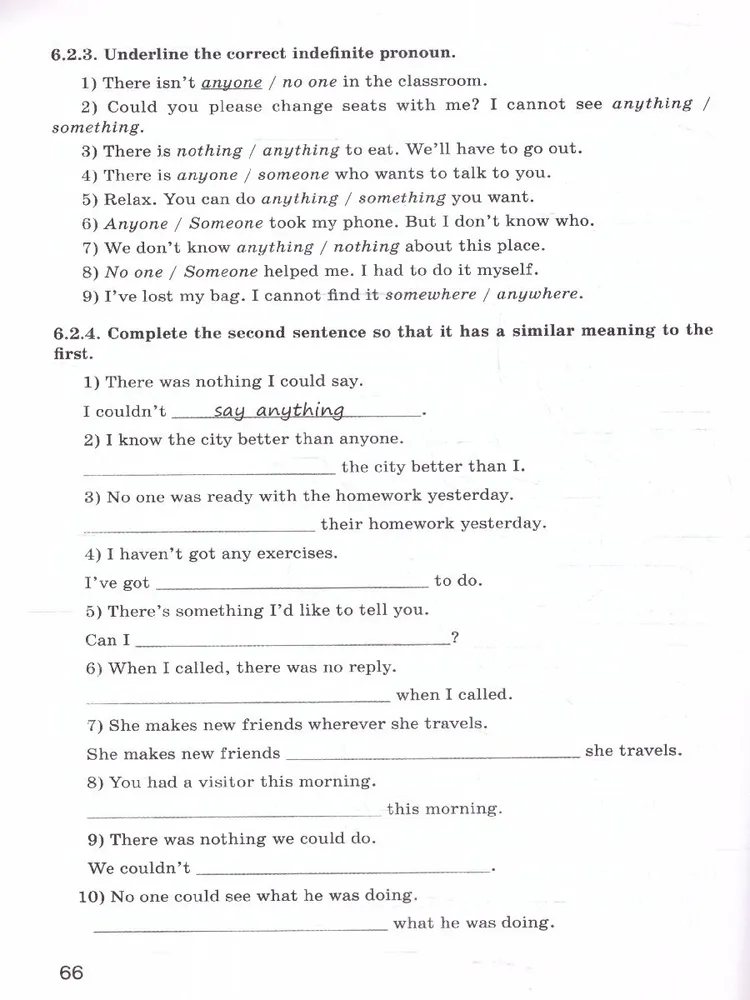 Język angielski. Gramatyka. Klasa 6. Trenażer