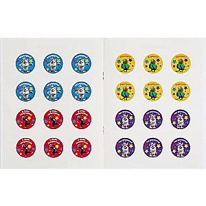 Cursive Writing Practice with Buba's Reward Stickers
