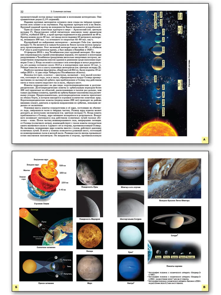 Astronomy Handbook. 10th-11th Grade