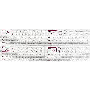Calligraphic Writing. Writing Syllables