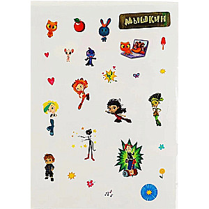 Magic City. Development poster with reward stickers