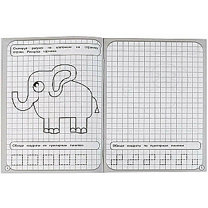 Drawing in Squares. Animals