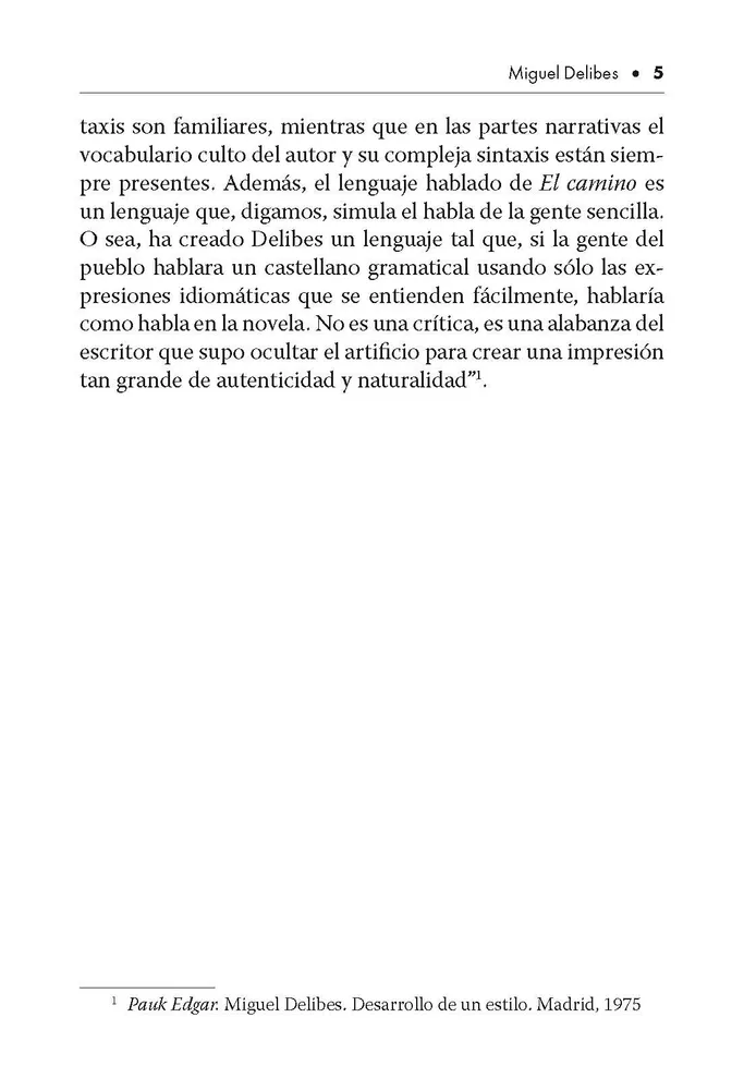 The Road (A Reading Book in Spanish)