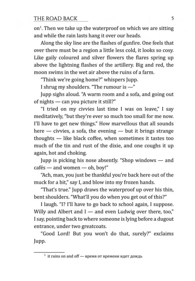 Return (A Book for Reading in English)