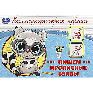 Calligraphic Writing Practice Writing Uppercase Letters