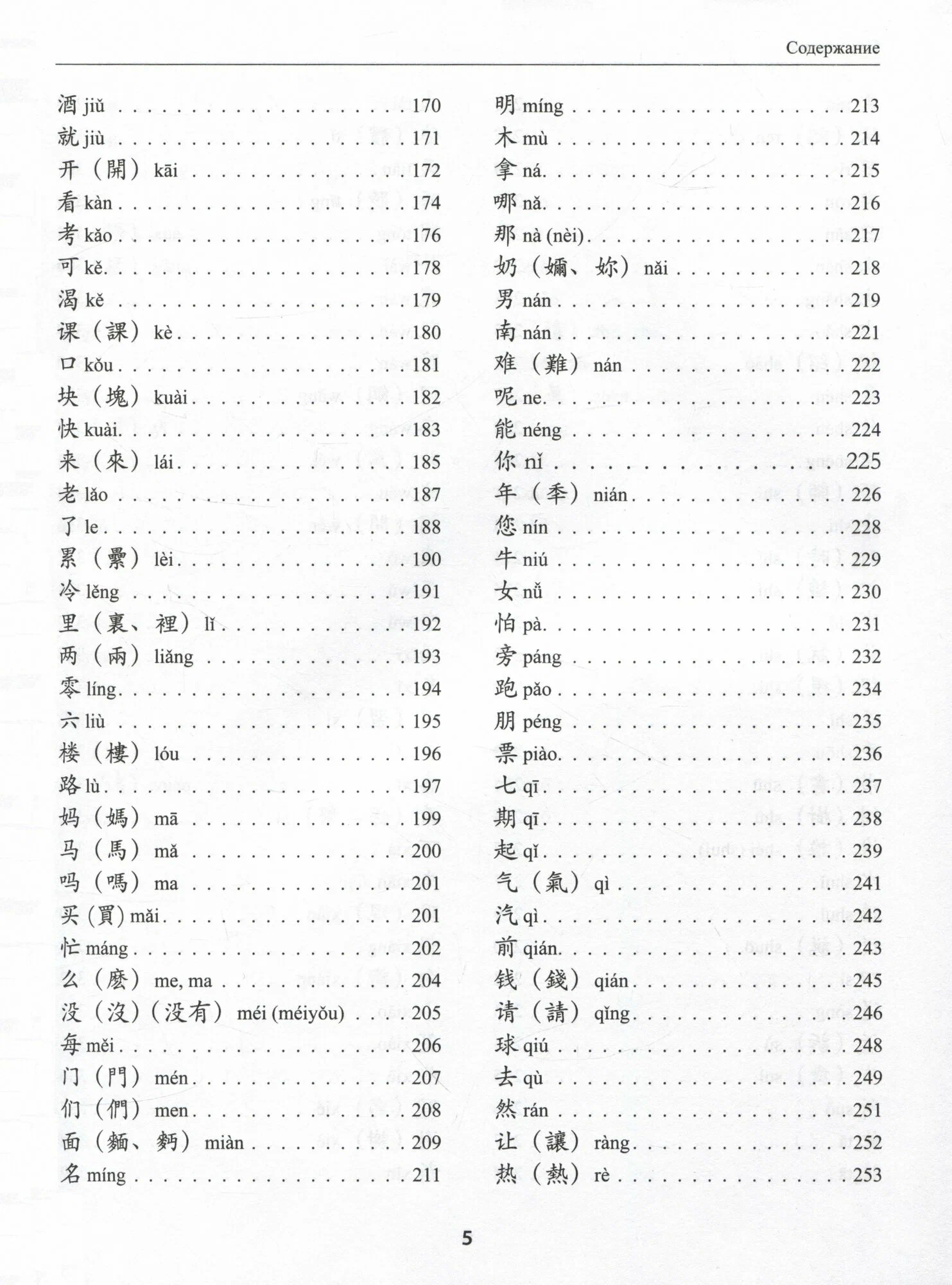 300 hieroglyphs for HSK 3.0. Beginner level