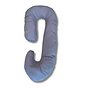 Pregnancy Pillow TYPE C 155x80cm, Gray