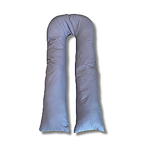 Pregnancy Pillow TYPE U 155x80cm, Gray