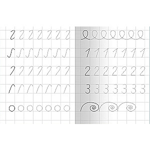 First Grid Writing Practice