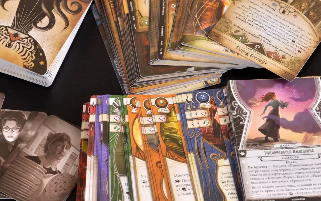 Tabletop game: Arkham Horror. The Card Game. The Broken Circle