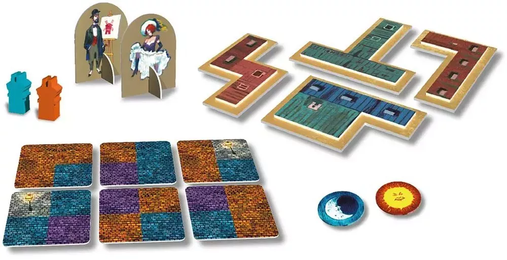 Board Game - Paris. The City of Lights