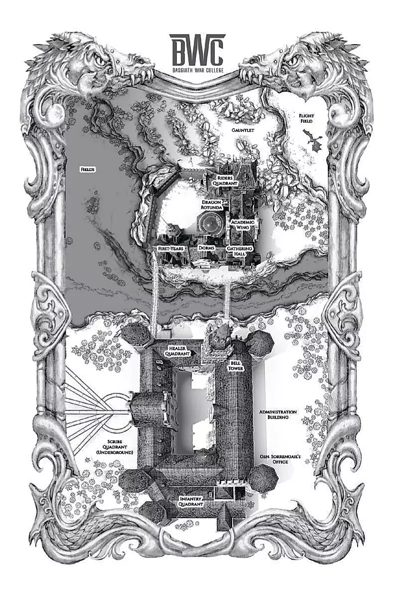 Der vierte Flügel (schwarzer Schnitt)