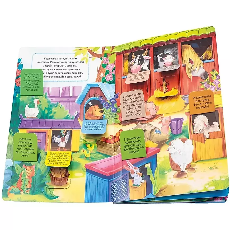 Babies Discover the World_Book with Windows_Who Lives in the Village?