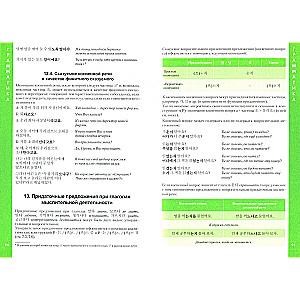 Korean Language. A Guide to Verbs