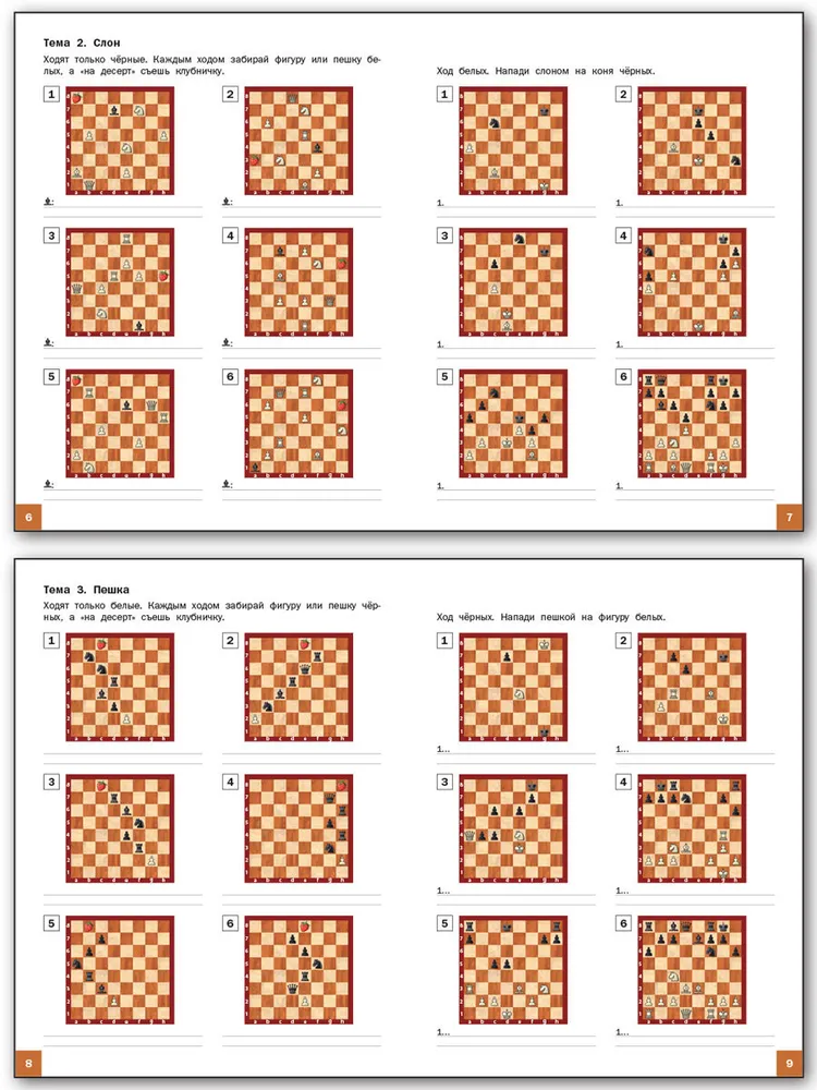 Chess School. First Year of Training. Collection of Tasks