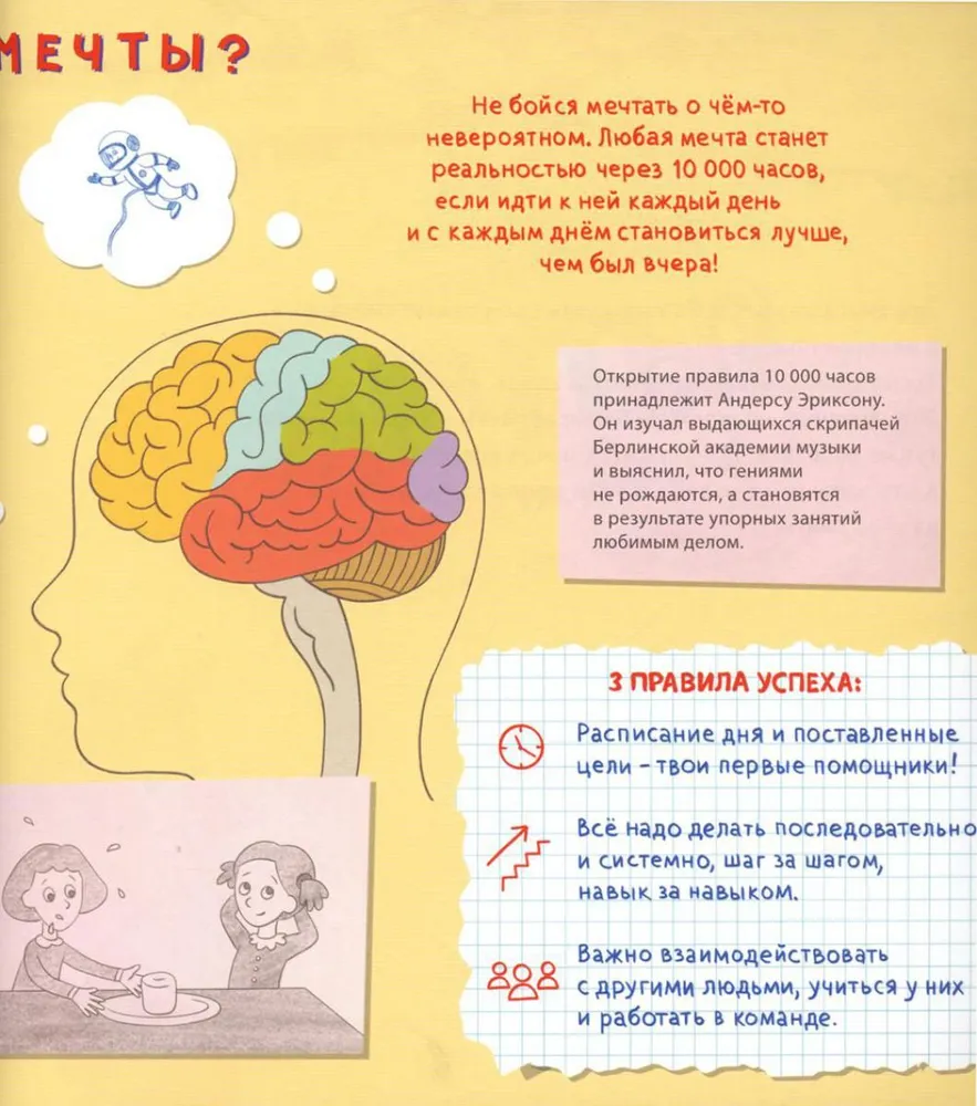 How Dreams Come True? A Book on How to Learn Everything You Want