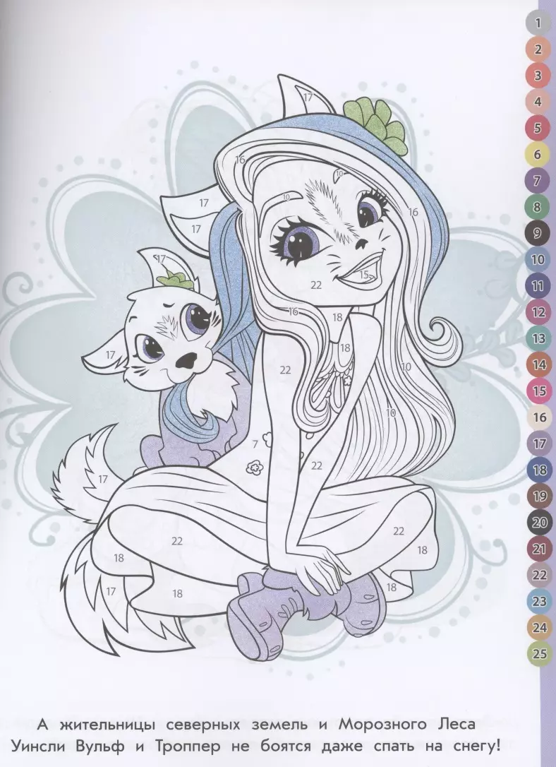 Color by Numbers Enchantimals