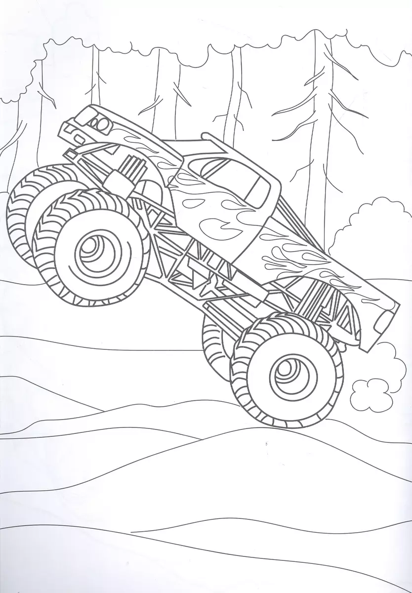 COLORING BOOK WITH CARS. LET'S GO!