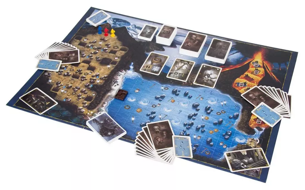 Board game - Journey to the Center of the Earth