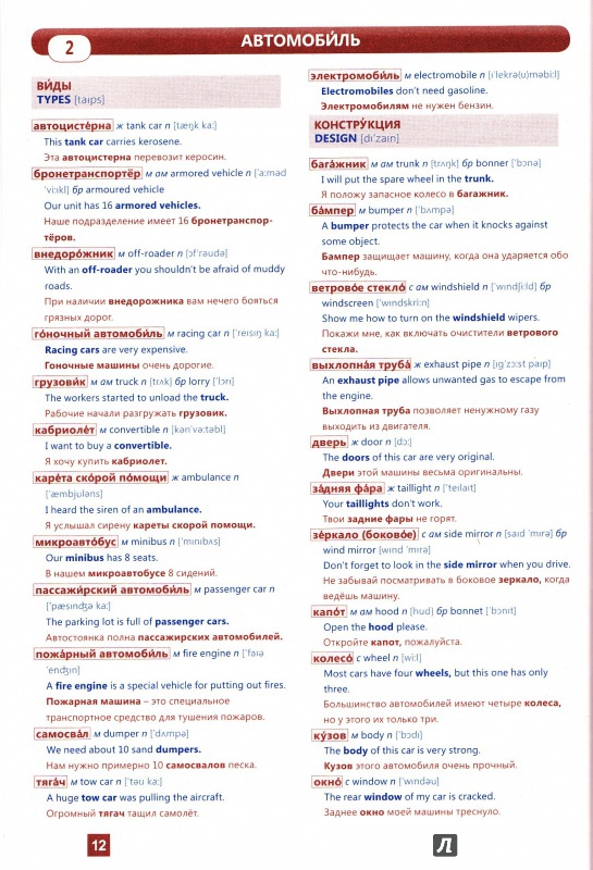English Language. Thematic Dictionary