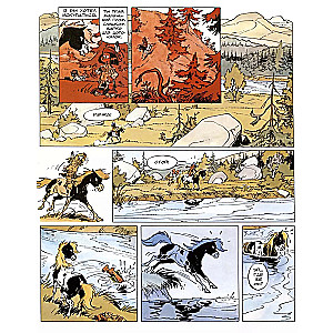 Yakari Visiting the Beavers