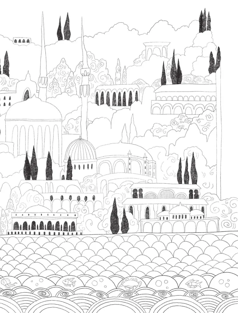 A Tale from the Middle East. Coloring the Love Story of Suleiman and Gul