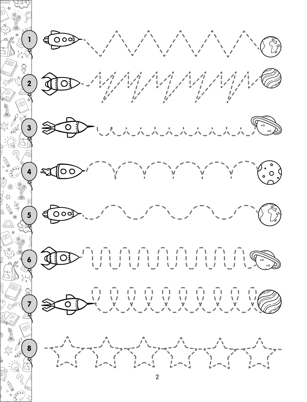 Cursive Writing. Preparation for School