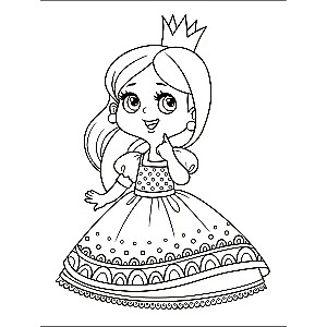 Coloring Book. Princesses