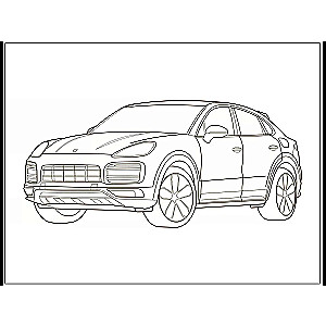 Coloring Book. Cars